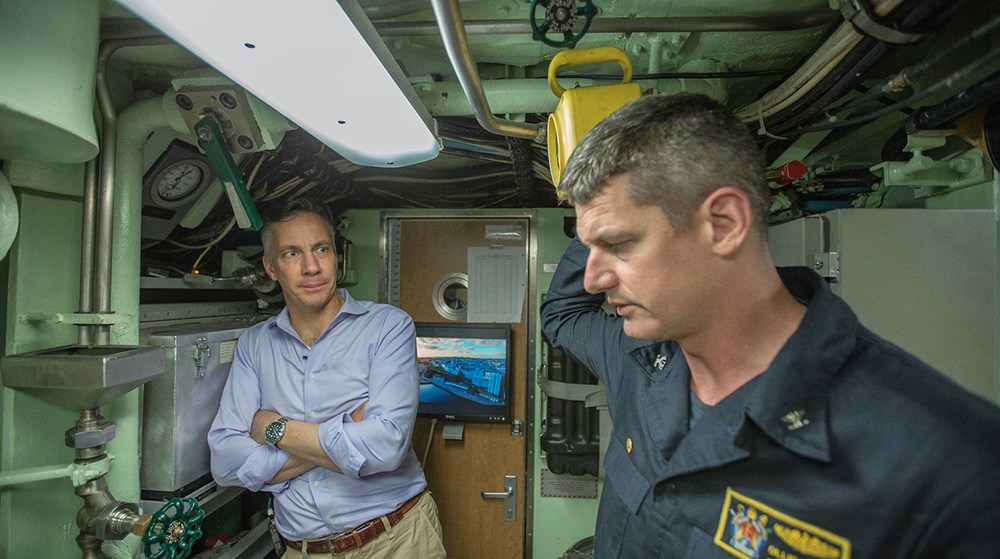 Report: U.S. sailors focused on Russian sub threat