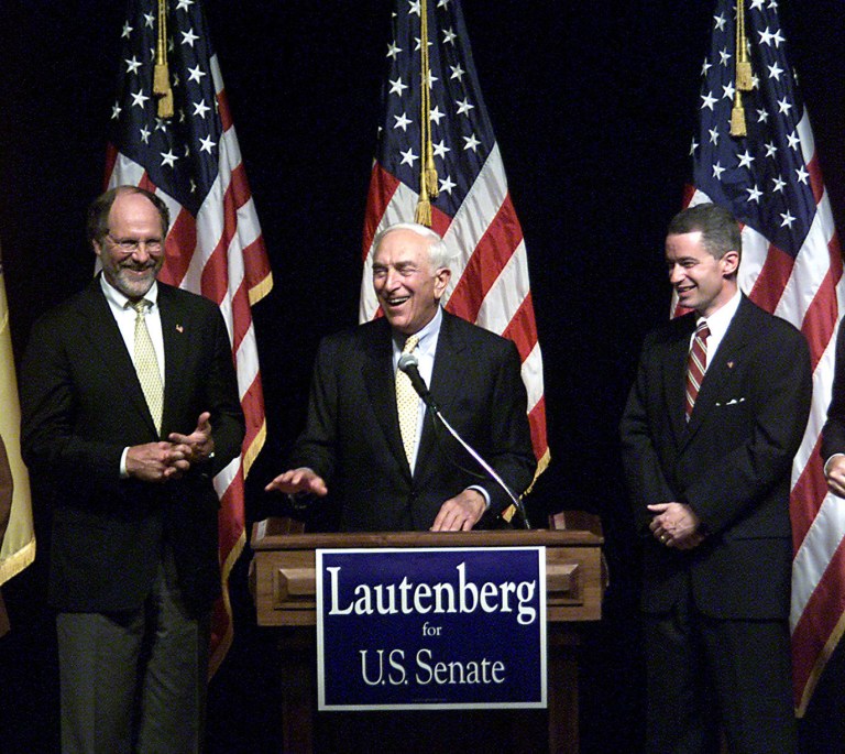 New Jersey Sen. Frank Lautenberg, who died Monday at the age of 89, was the last World War II veteran to serve in the Senate. (AP Photo/Rich Schultz, File)