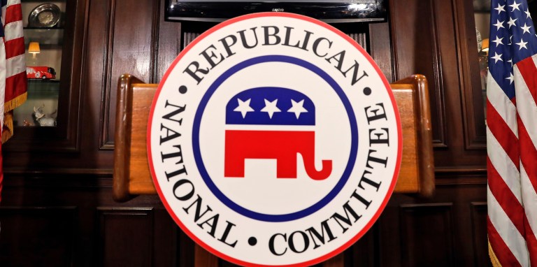 The Republican National Committee reported yesterday that it raised $9.6 million in contributions during the month of January. (AP Photo/Alex Brandon)