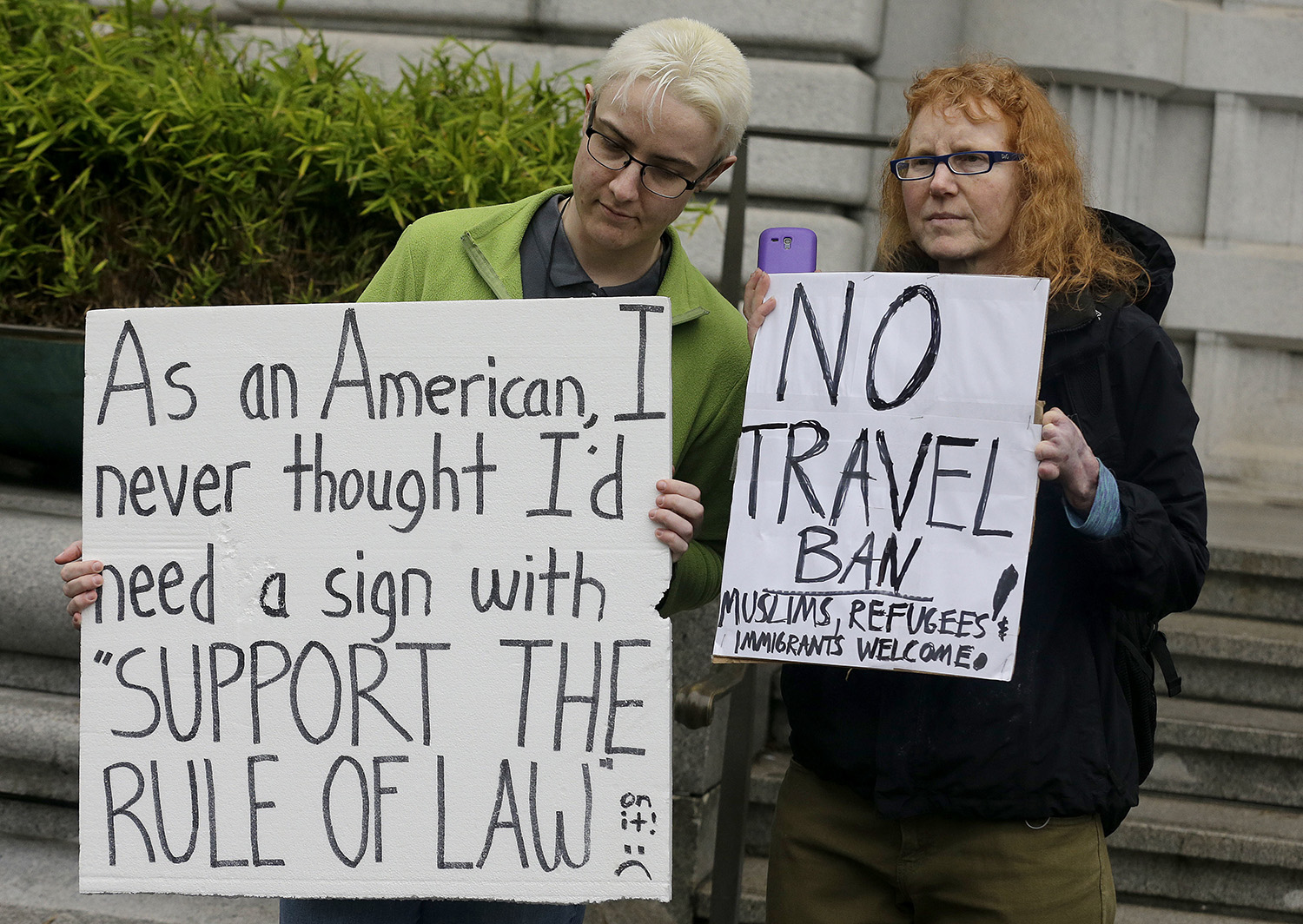 Byron York: A fact-free debate on Trump’s executive order