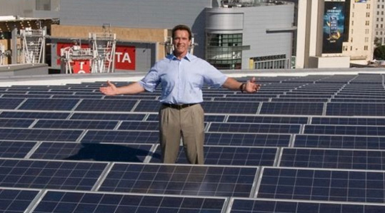 Arnold Schwarzenegger poses questions to climate change doubters on his Facebook page. (Photo courtesy of Arnold Schwarzenegger's Facebook page)