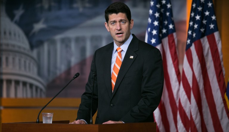 Ryan added that Trump and his chief of staff, John Kelly, called him from Air Force One today to explain that no final deal was reached. (Graeme Jennings/Examiner)
