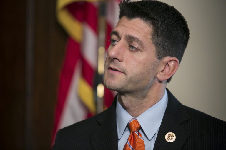 Congressman Paul Ryan, R-Wis., talks with Washington Examiner opinion editor Philip Klein on Capitol Hill, Thursday, September 18th, 2014. (Graeme Jennings/Washington Examiner)
