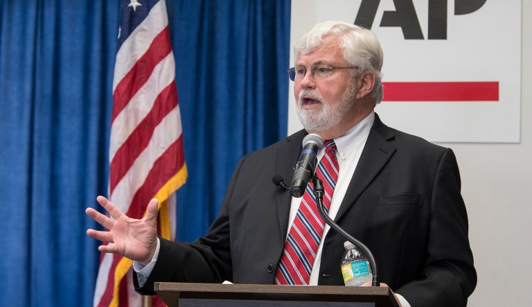 If this is indeed how things are run in the Sunshine State, it sounds like voters have more than just one rotten apple. The whole bushel sounds rotten. (AP Photo/Mark Wallheiser)