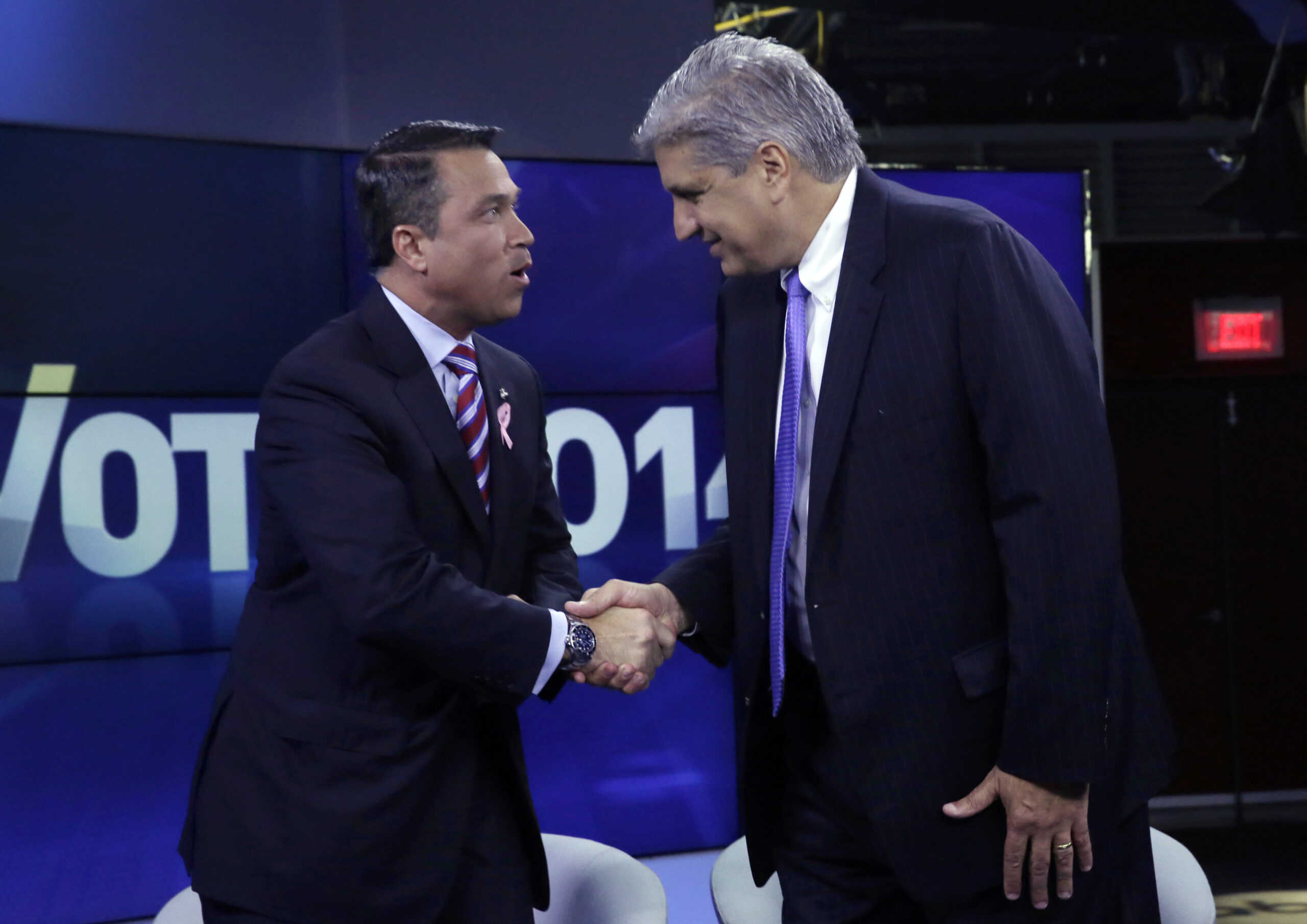 Grimm, Recchia debate in tight NYC House race