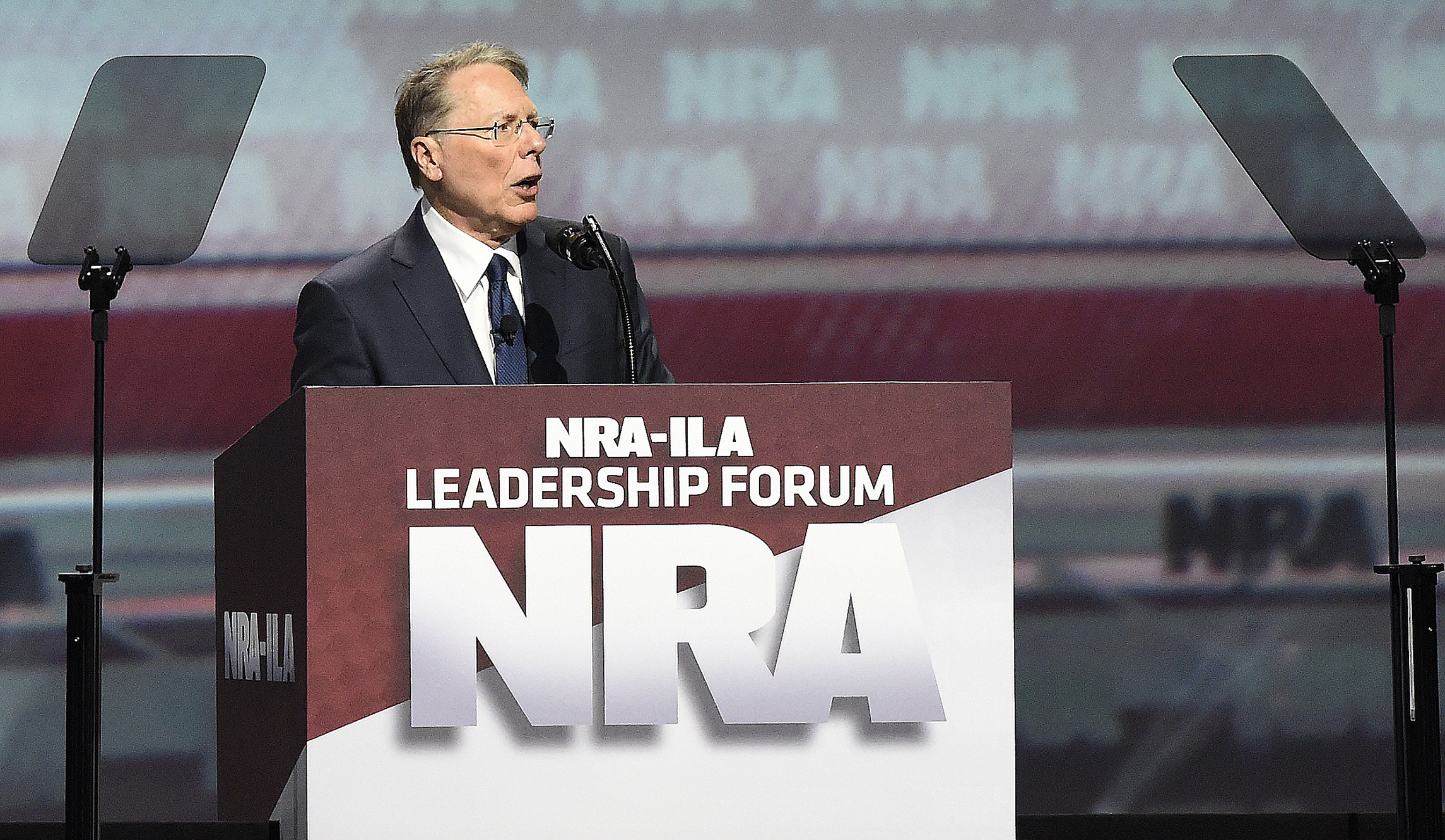 NRA CEO Wayne LaPierre blames Hollywood for promoting ‘gun irresponsibility’ in wake of Las Vegas shooting