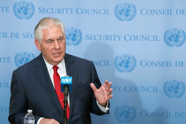 Rex Tillerson facing high-stakes diplomacy over Iran and North Korea — if he can keep his job