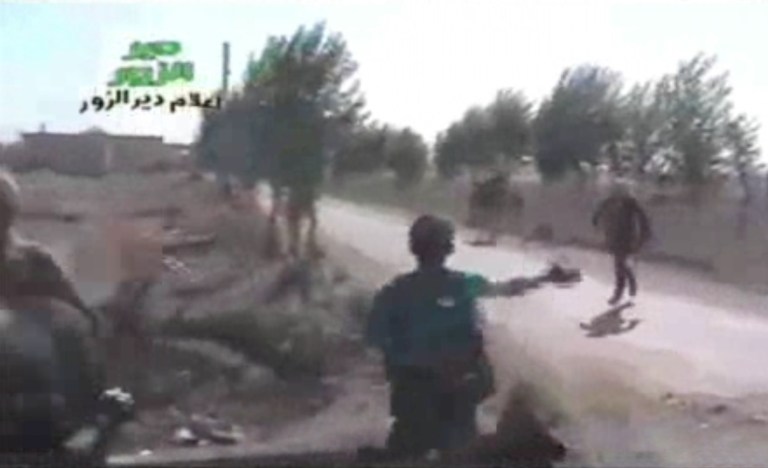 According to the Economist, two of the three main Syrian rebel fronts of are Islamist, as are seven of the nine key rebel fighting groups. (AP Photo/Amateur video via Ugarit News)