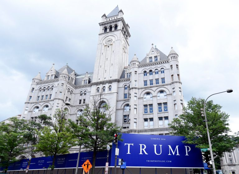 The New Trump hotel in Washington, Wednesday, July 8, 2015. (AP Photo/Susan Walsh)
