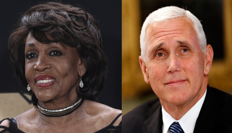 Does Maxine Waters really just consider being Republican to fall under 