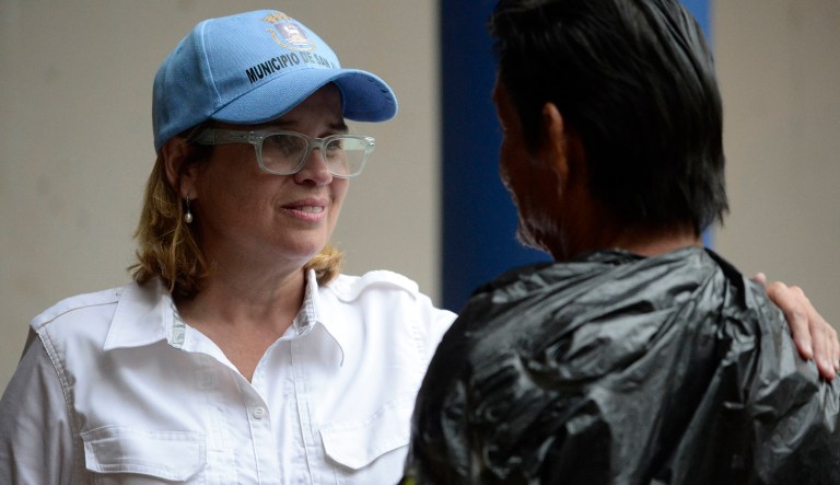San Juan Mayor Carmen Yulin Cruz said the biggest problem in responding to the hurricane disaster is cutting the red tape of bureaucracy. (AP Photo/Carlos Giusti)