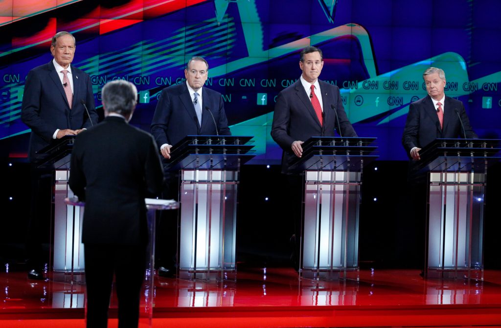 Donald Trump’s media domination on display during undercard debate