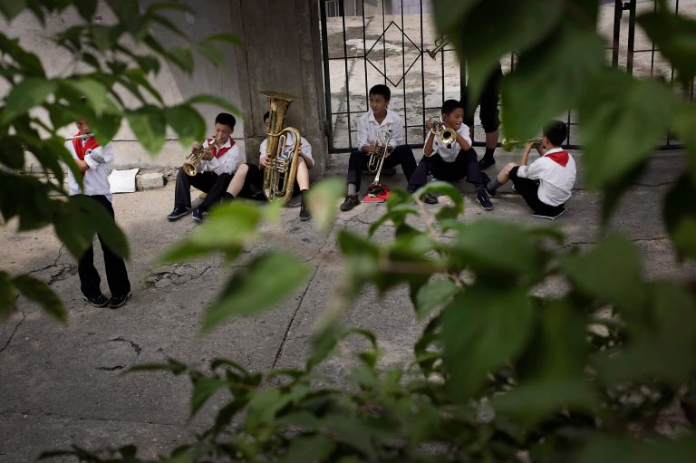 AP Photos: Beating heat on Pyongyang’s Moran Hill