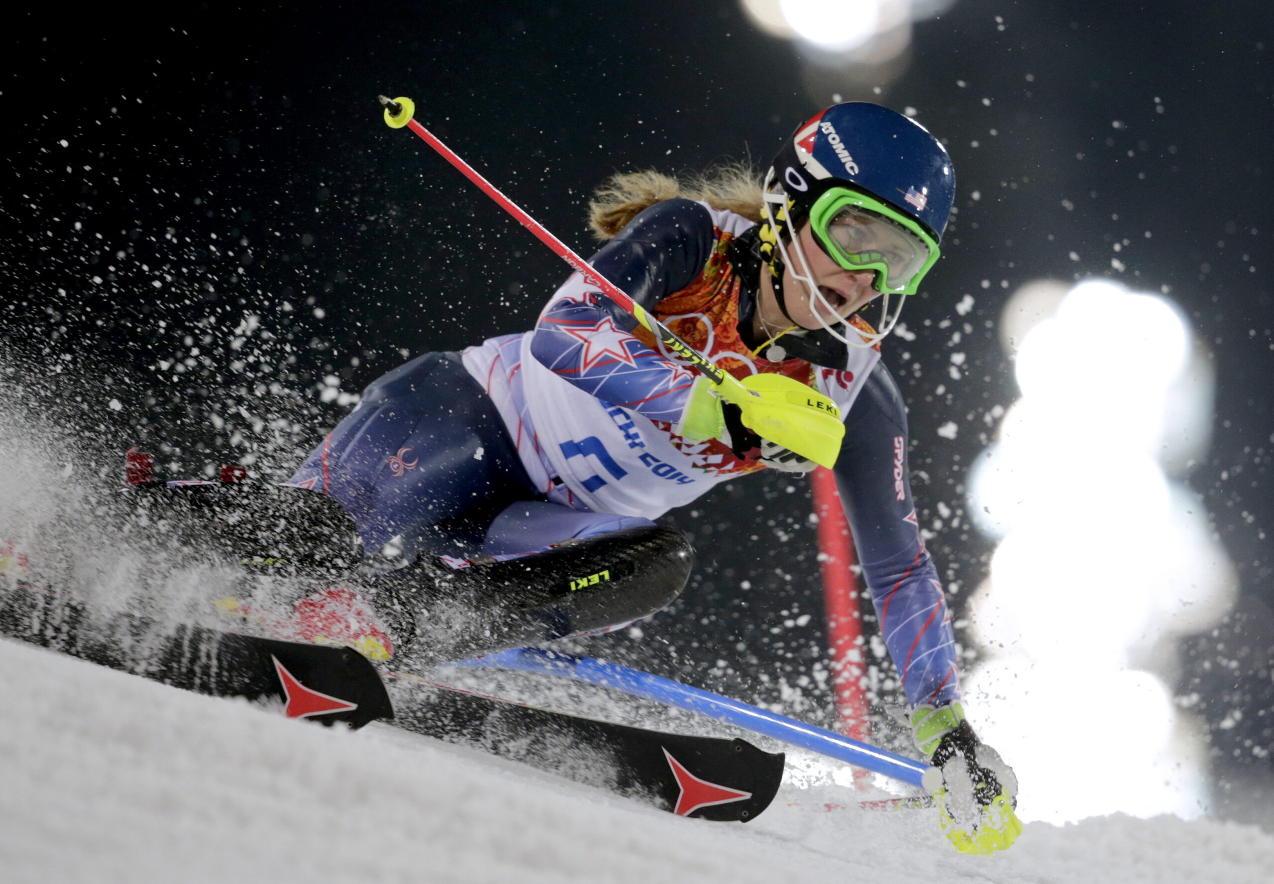 18-year-old Mikaela Shiffrin wins Olympic slalom