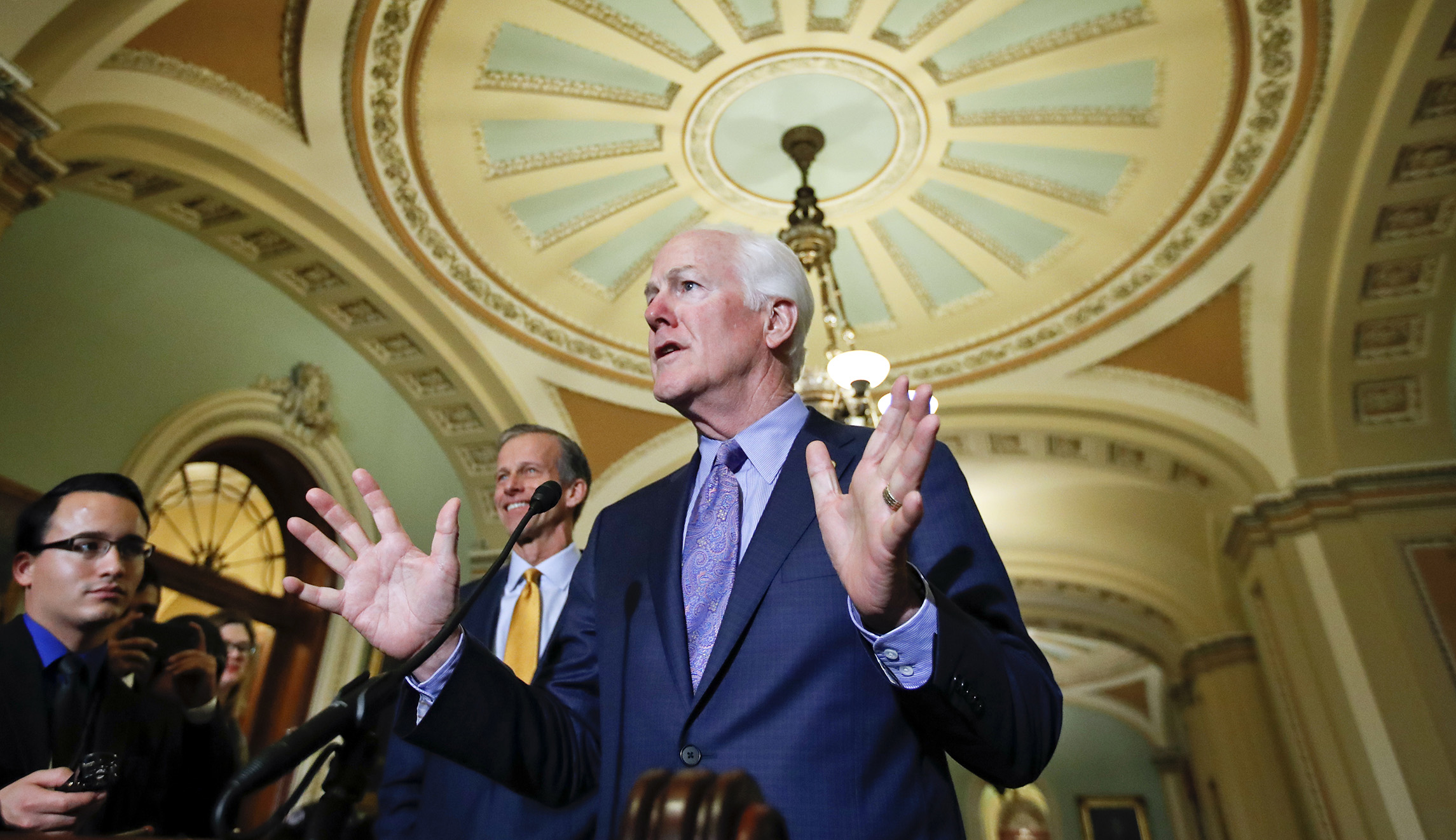 GOP whip John Cornyn bets the Senate won’t need Mike Pence to help pass the tax bill