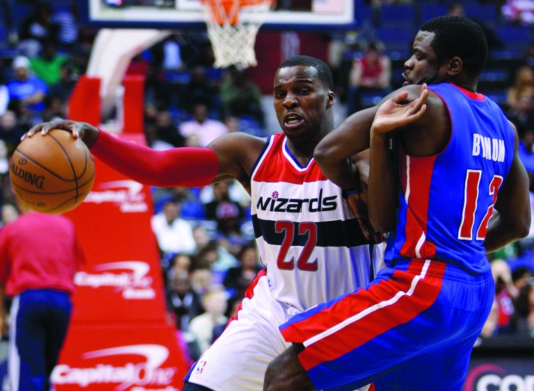 Evan Vucci/AP
On Tuesday, the Wizards brought back point guard Shelvin Mack, a second-round draft pick last year who was released before the season.