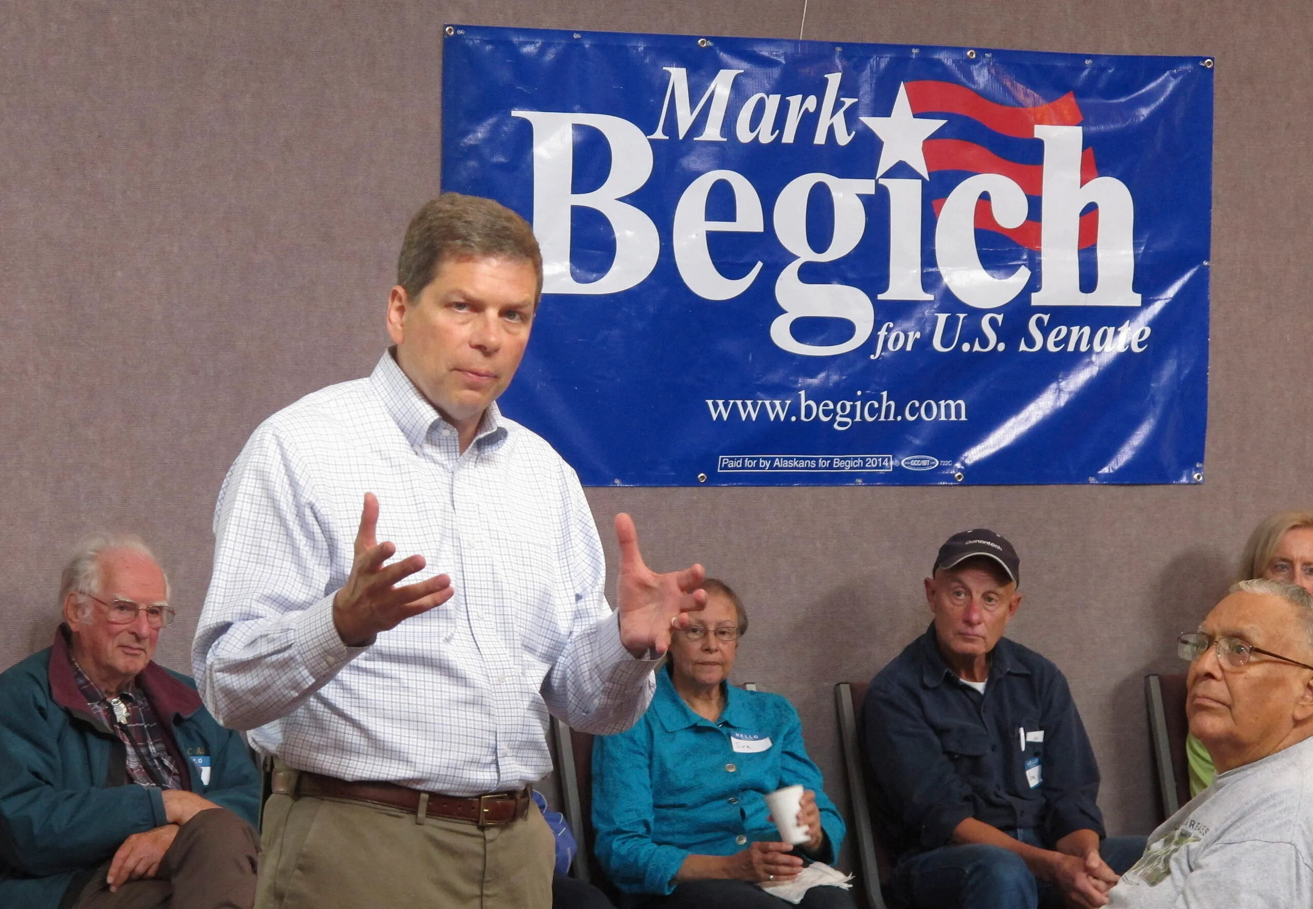 Begich gets boost from firefighters’ union he helped
