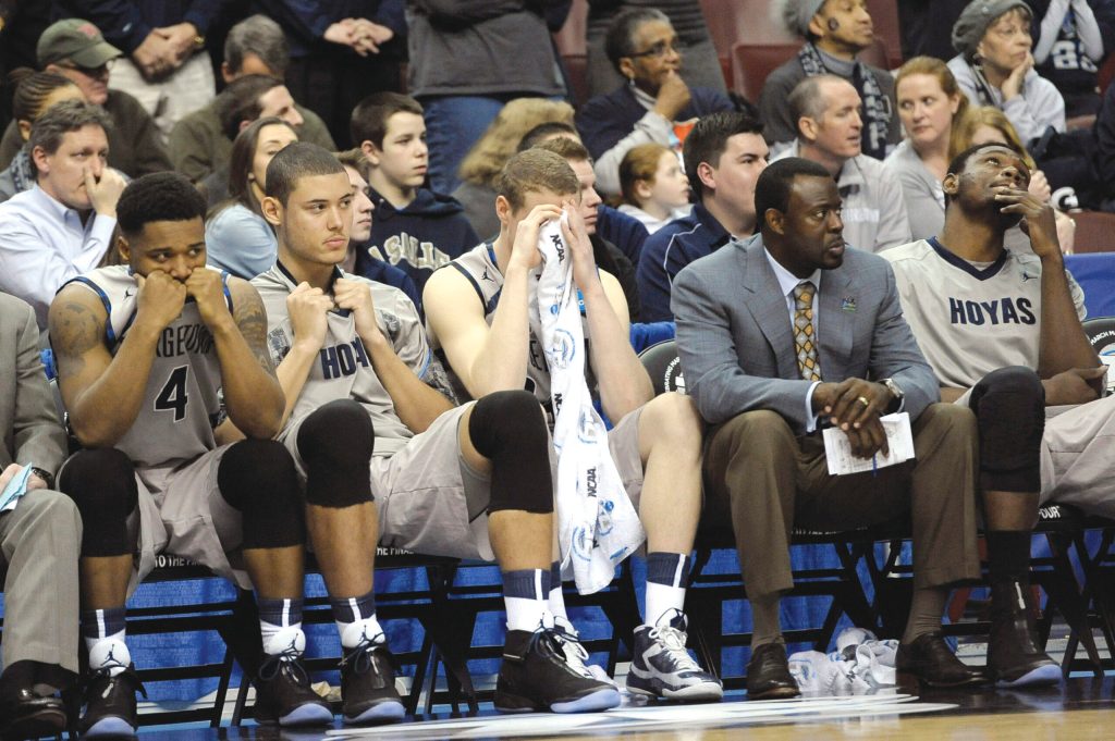 For Georgetown, ugly end is horribly familiar