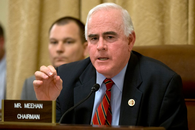 The bill, sponsored by Rep. Patrick Meehan, R-Pa., would halt bonuses for IRS employees until the Treasury Department, which oversees the IRS, develops 