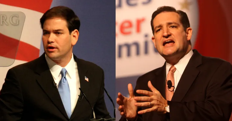Cruz and Rubio Stuck in Battle for Second