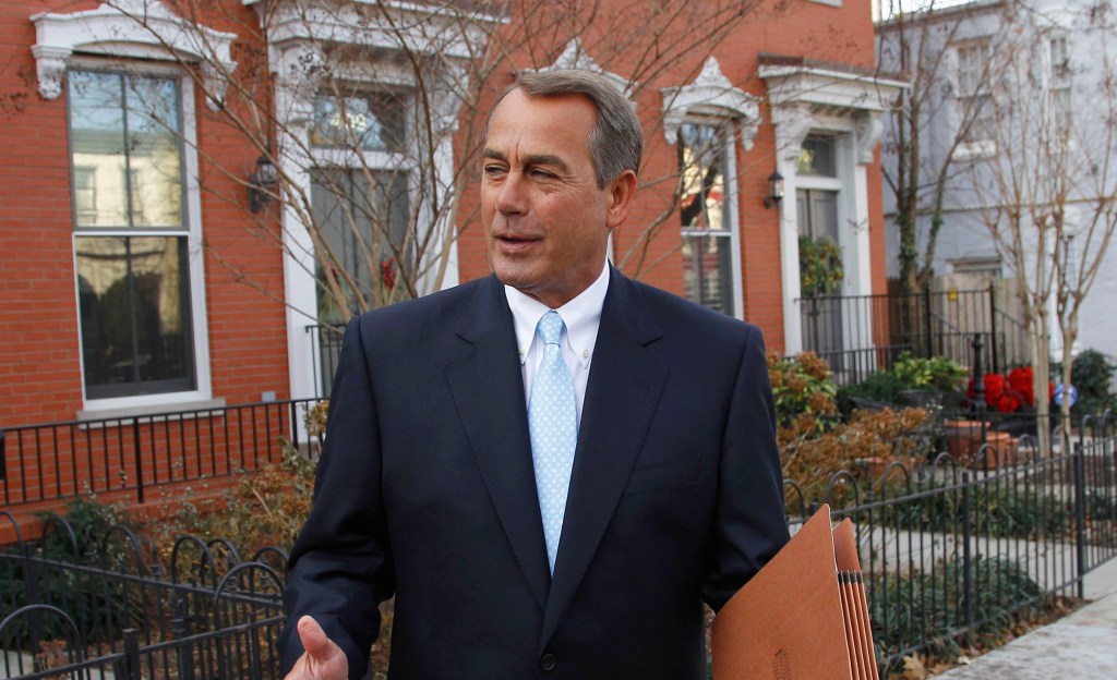 Boehner is standing by Trump for this one reason