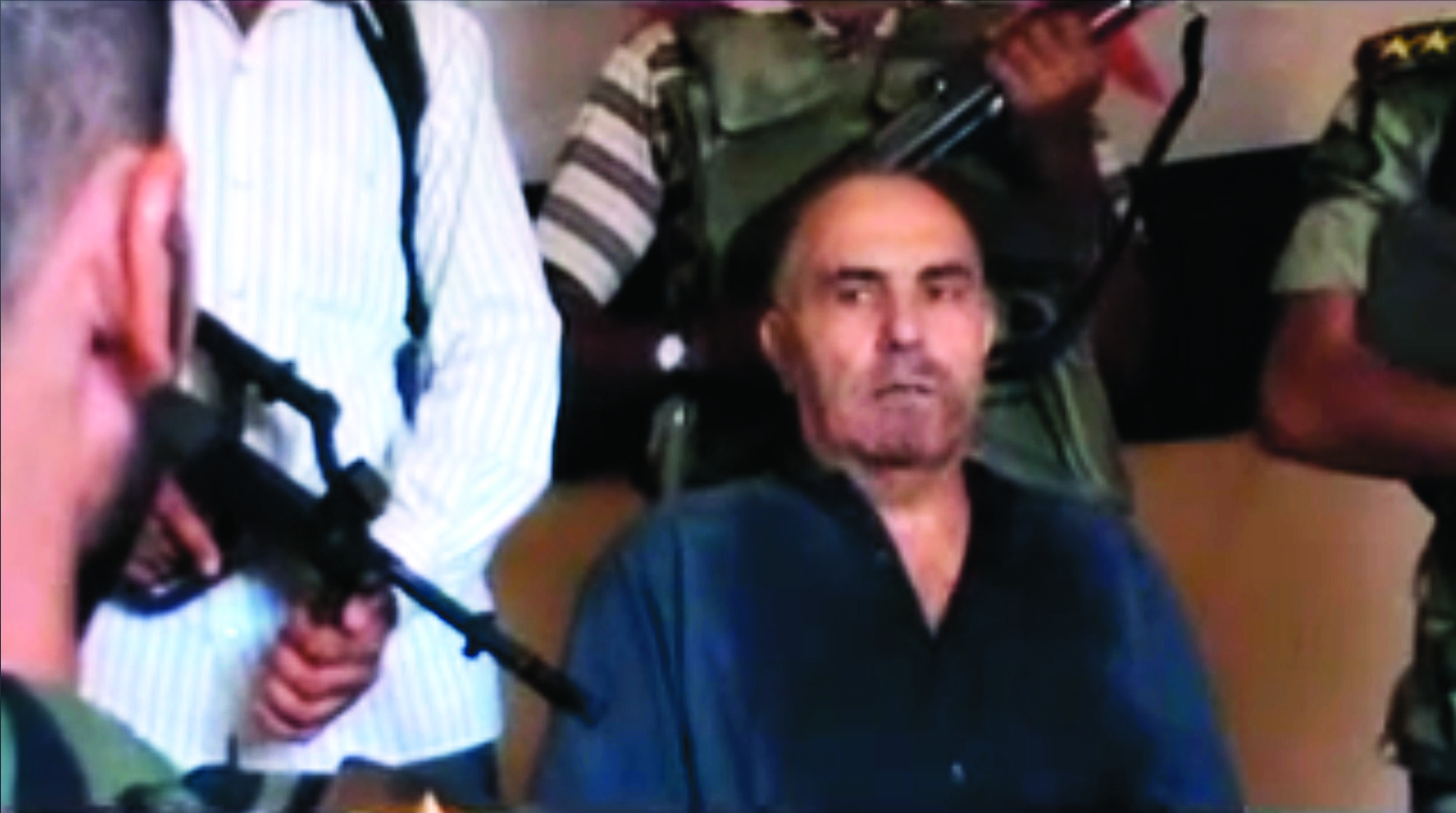 Rebel video claims to show captured Syrian pilot