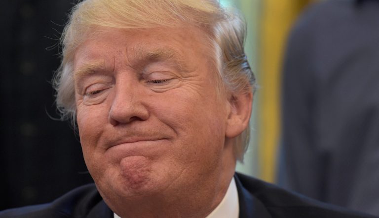 Trump's Thursday morning tweets are not even worthy of an average citizen's time, let alone the leader of the free world's. (AP Photo/Susan Walsh)