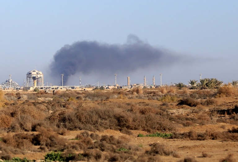Two of the strikes were in Iraq and the other three were in Syria. (AP Photo/Khalid Mohammed)