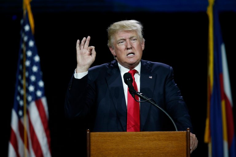 In a tweet, he said all of the speakers for the event had been picked, but did not reveal who they were. (AP Photo/David Zalubowski)