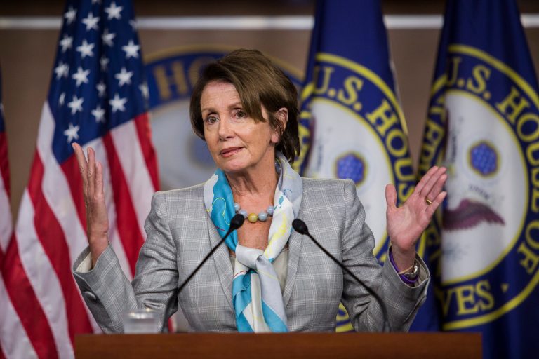 In an interview with the New York Times, Minority Leader Nancy Pelosi called the Cornyn-Cuellar bill, which would change the law, 