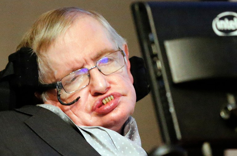 Stephen Hawking says Donald Trump is a 