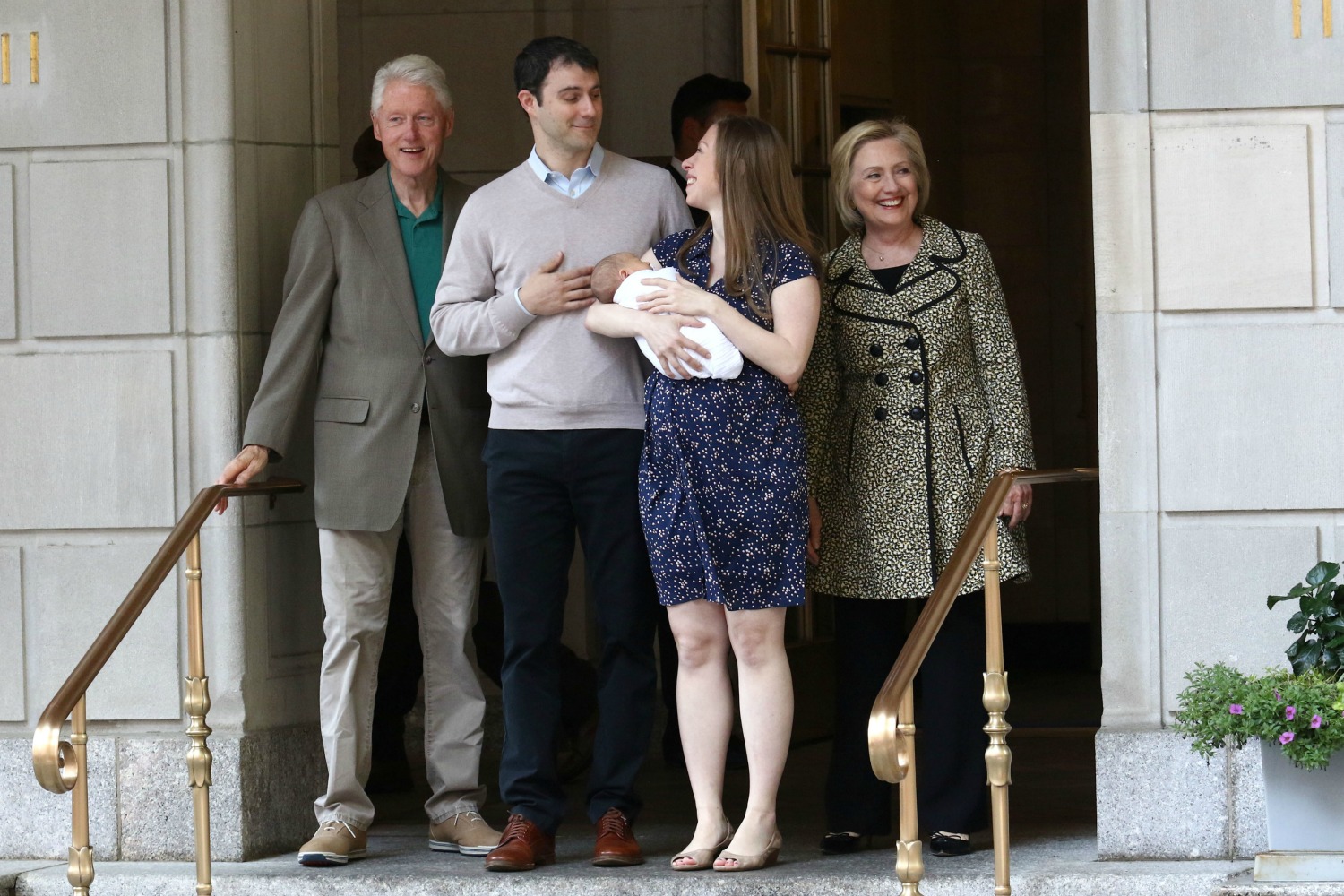 The Clintons’ big fat Greek bond wedding