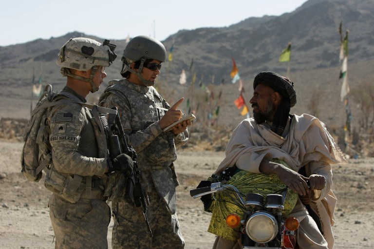 The House Armed Services Committee chairman's mark would extend the program to bring Afghan translators who served with American troops to the U.S. through the end of 2017, but does not add visas to the total that can be issued. (AP Photo/Alexander Zemlianichenko)