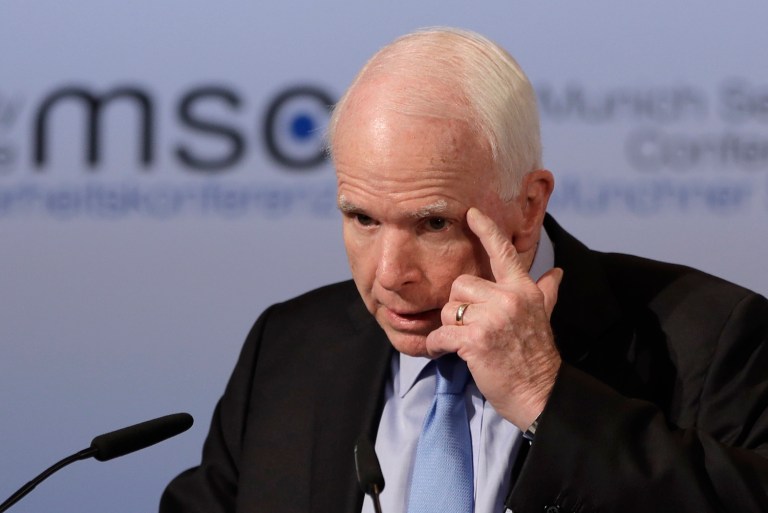 Trump wants to offset with an equal amount of funding cut from other federal government agencies. (AP Photo/Matthias Schrader)