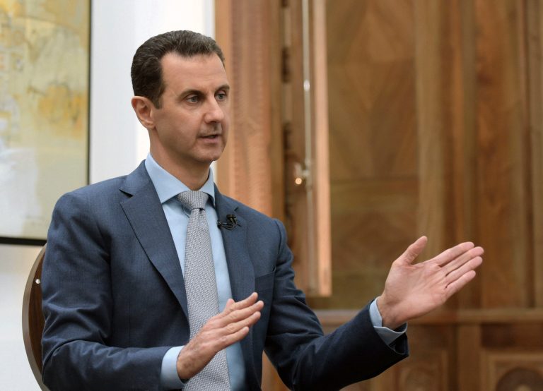 Syrian President Bashar Assad may be preparing another chemical weapons attack that would involve the mass murder of civilians, according to the White House. (SANA via AP)