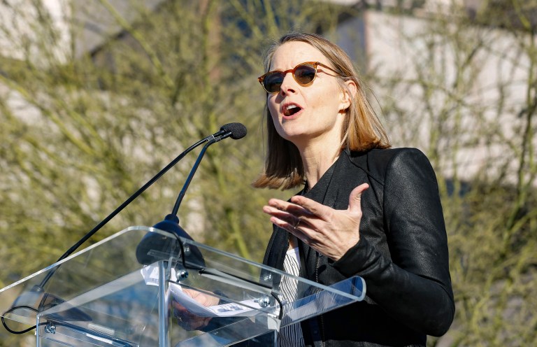 Jodie Foster, who said she typically is 