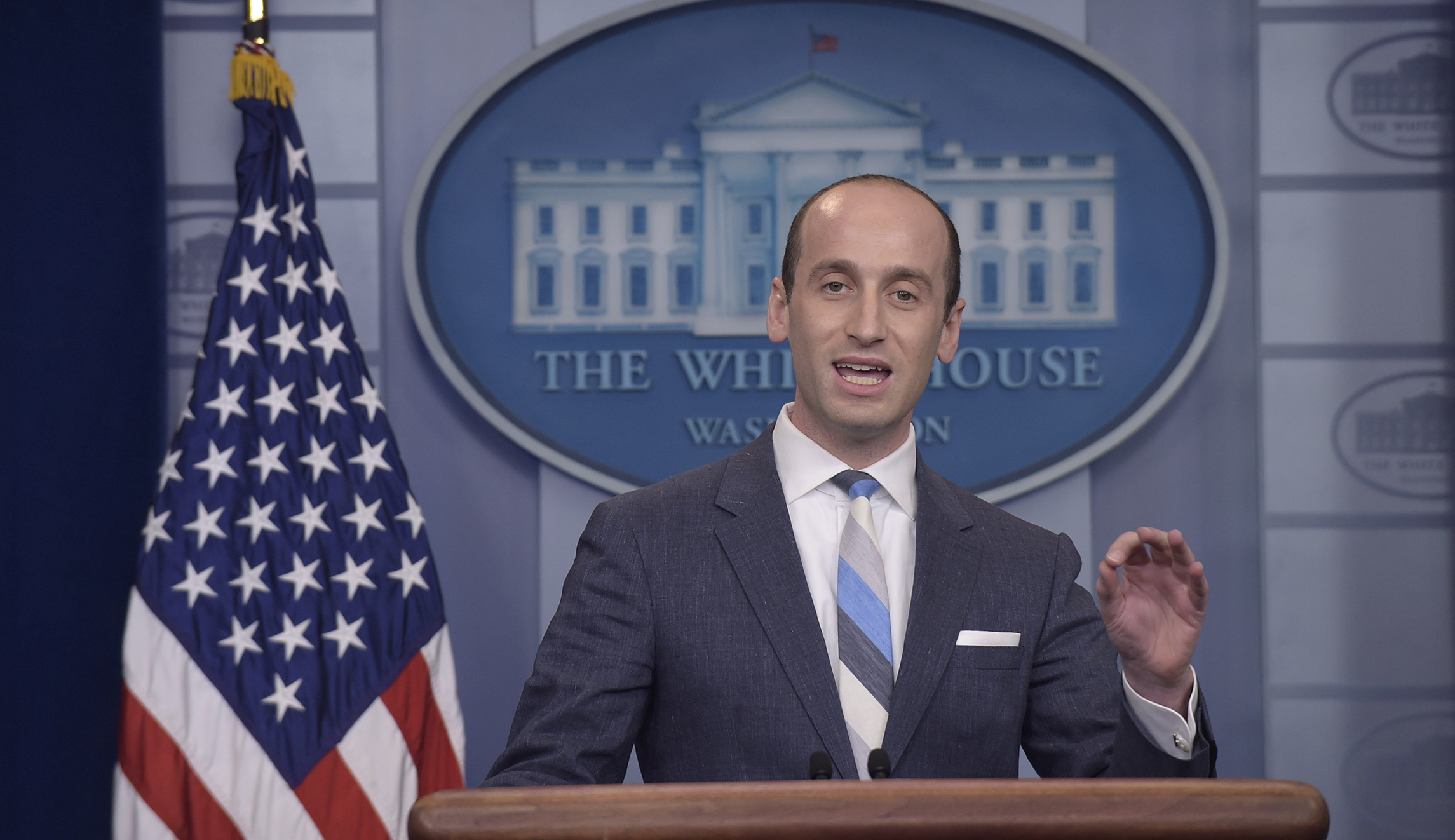 Stephen Miller is right: Lazarus’ immigration poem is not US law