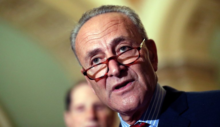 The Senate minority leader said the agreement is a good deal and that they shouldn't go back to the table. (AP Photo/Alex Brandon)