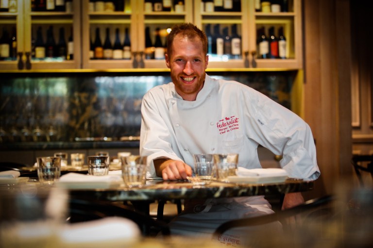 Harper McClure, executive chef at Federalist Restaurant, Washington D.C., Tuesday, September  4, 2012