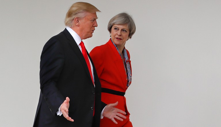 President Trump and British Prime Minister Theresa May discussed on the phone about Brexit and Trump's decision on Jerusalem on Tuesday morning. 