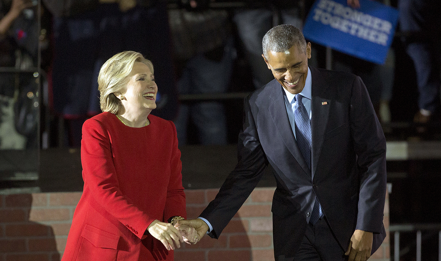 Obama asked Clinton during the campaign if she was sleeping, eating right, exercising