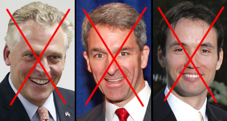 The Richmond Times-Dispatched offered this photo collage in their non-endorsement.
