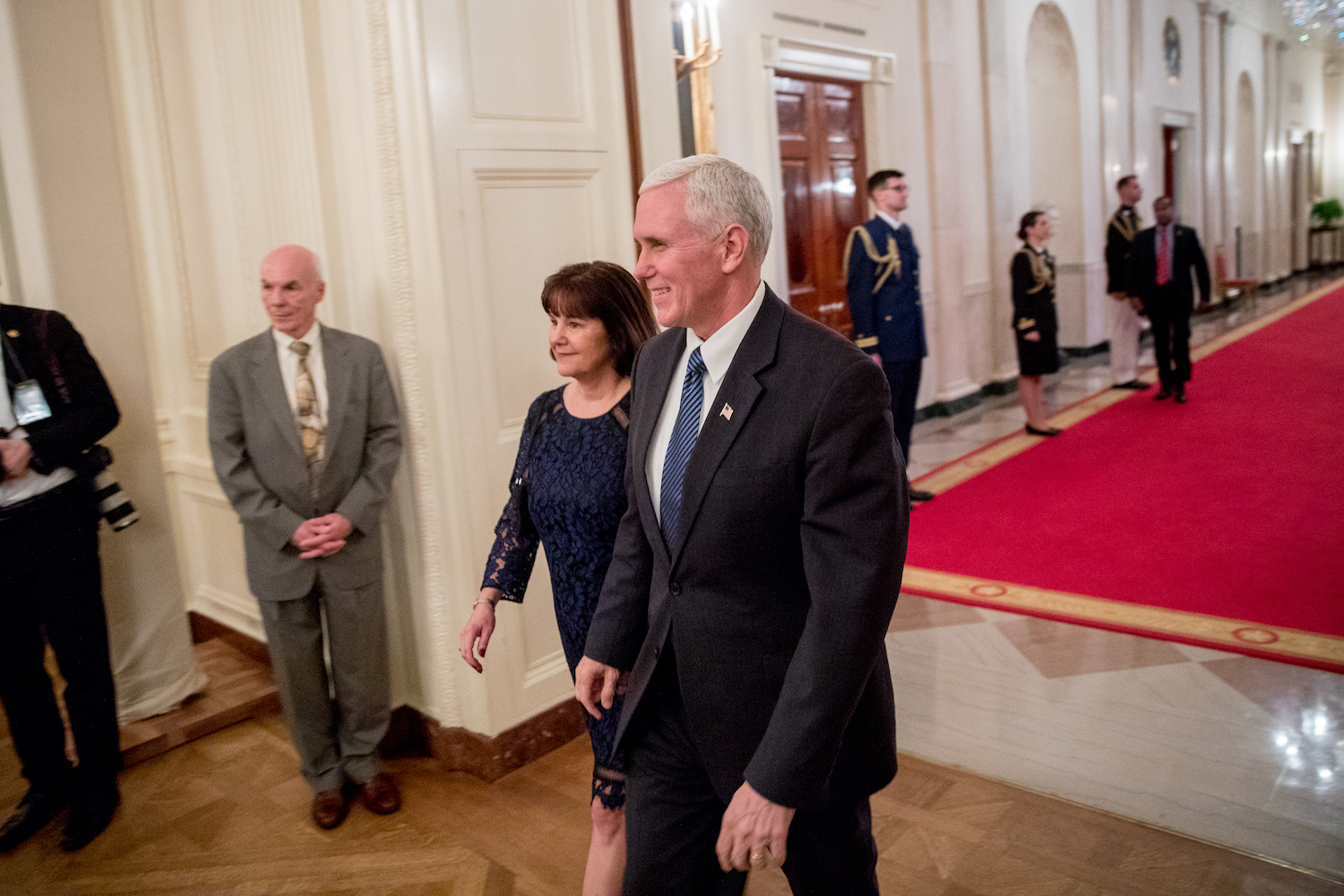 Pence jokes in Ohio: My wife couldn’t be here because she had dinner plans