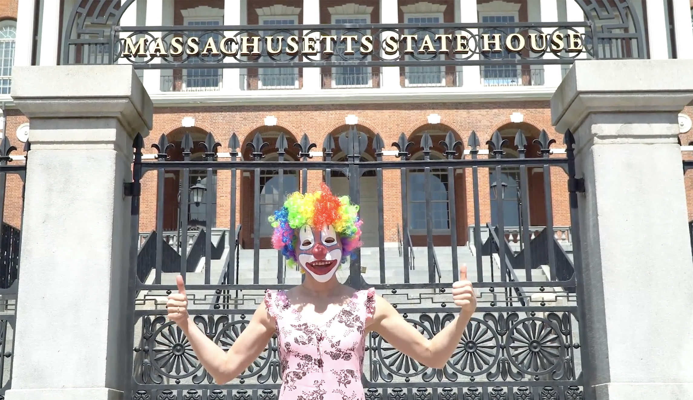 Clown running for Boston City Council