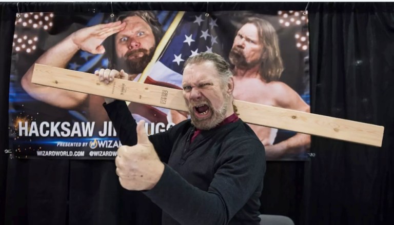 SEE IT: WWE legend ‘Hacksaw’ Jim Duggan fights off home intruder