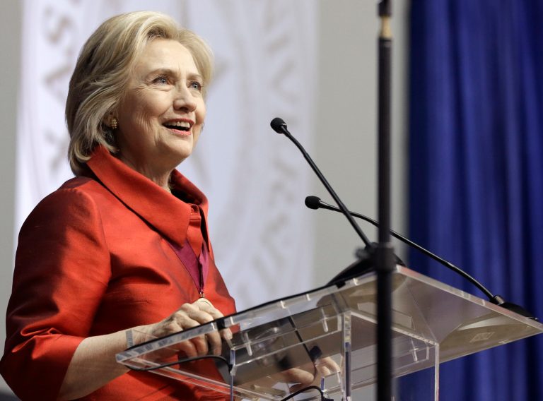 The most significant thing about these polls is that Hillary Clinton evokes favorable feelings from less than 50 percent of respondents. (AP Photo)Â 