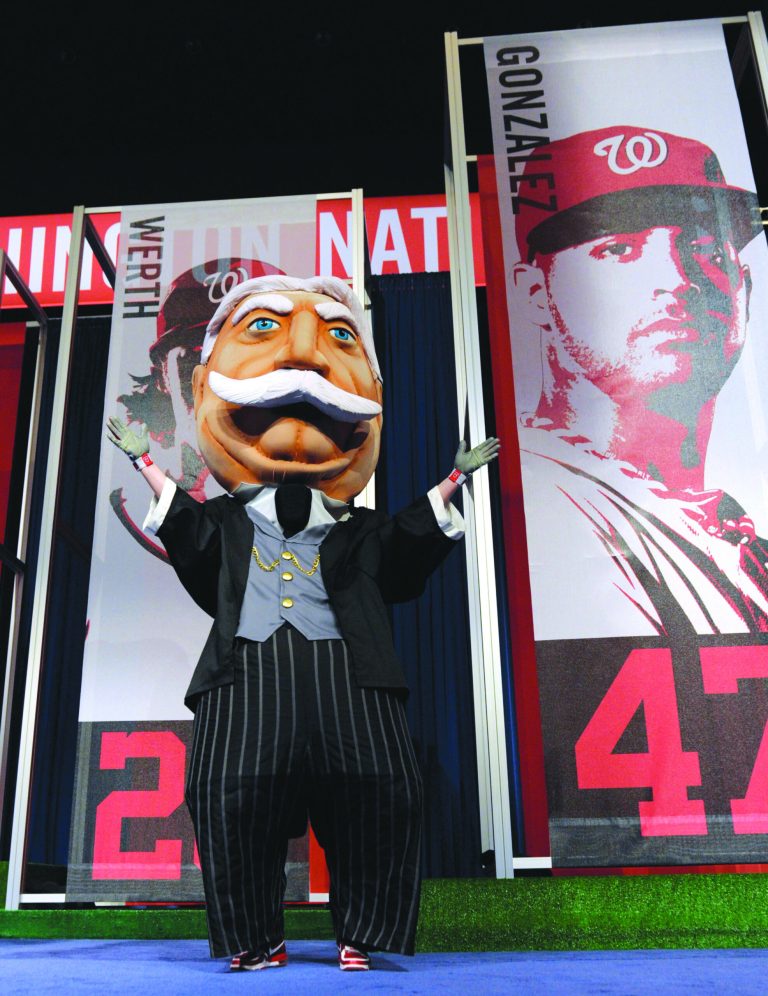 Susan Walsh/AP
The Nationals revealed William Howard Taft, the 27th president, as the newest participant in the Presidents' Race.