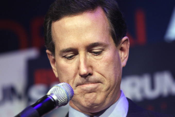 Santorum slams state ballot access rules
