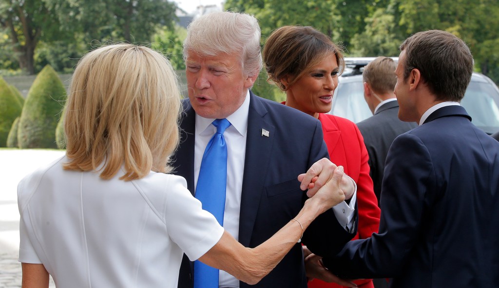 Mr. President, please learn to shake hands