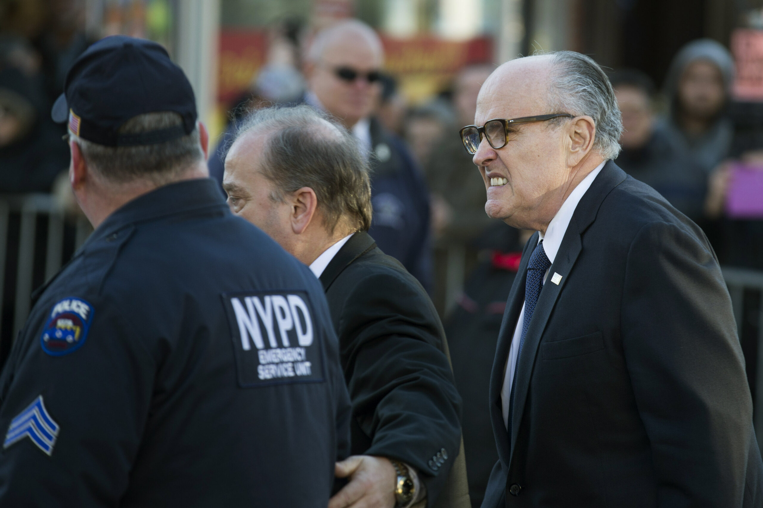 Rudy Giuliani: Obama not with police